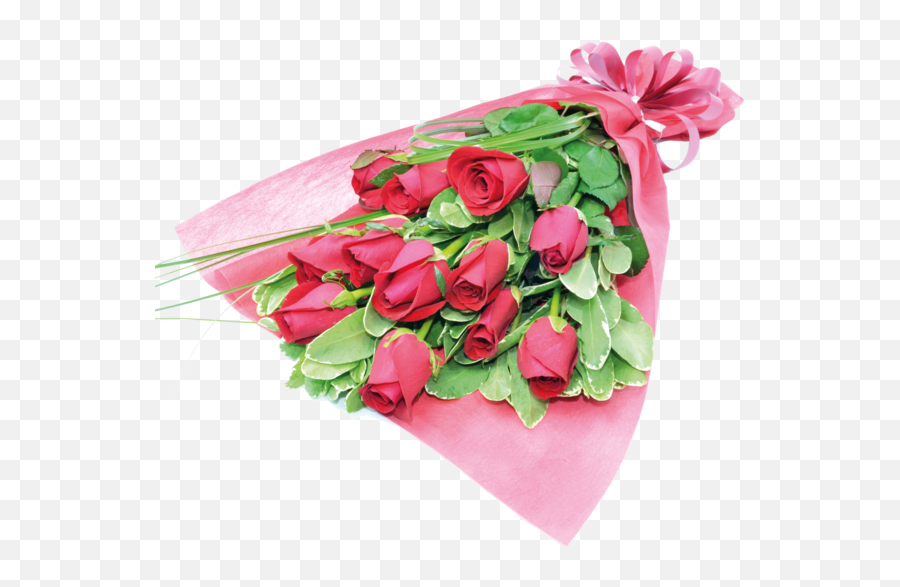 Flower Bouquet Rose Pink Plant For Valentines Day - Garden Roses Png,Bouquet Of Roses Png