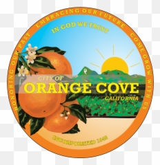 Fileseal Of Orange Cove Californiapng - Wikipedia Wild Orange,Citrus Png