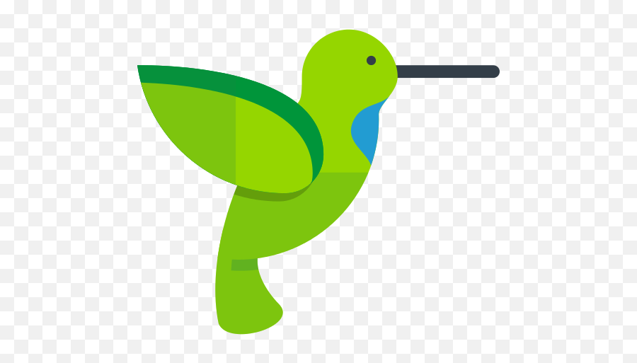 Hummingbird Png Icon - Bird Animal Flat Icon Png,Hummingbird Png