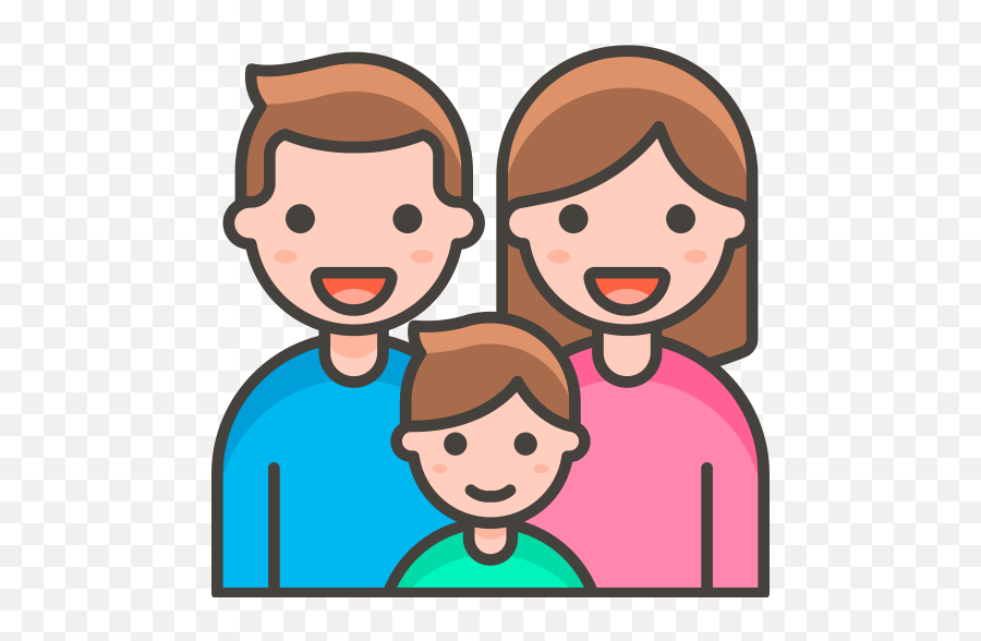 Family Man Woman Boy Free Icon Of 780 Vector Emoji - Transparent Family Emoji Png,Familia Png