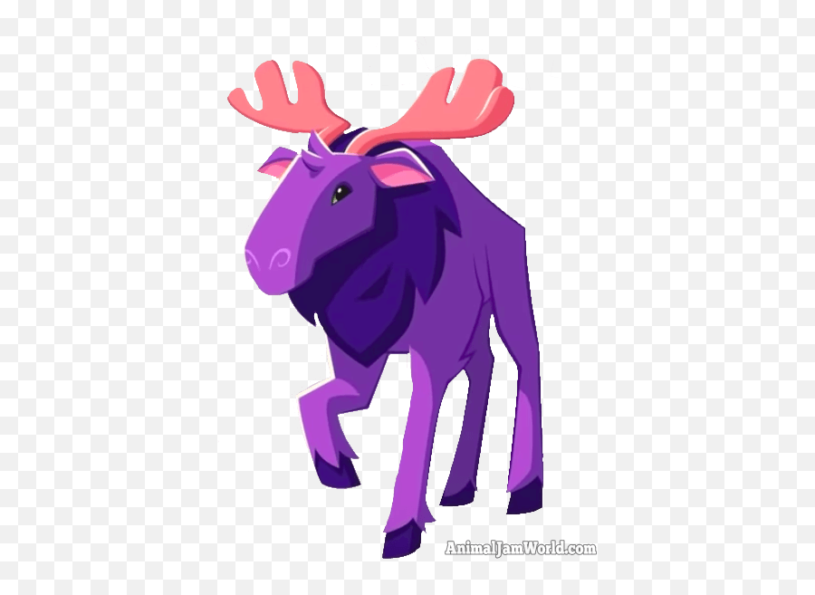 Play Wild Moose - New Ajpw Animal Guide Animal Jam Play Wild Moose Png,Moose Transparent