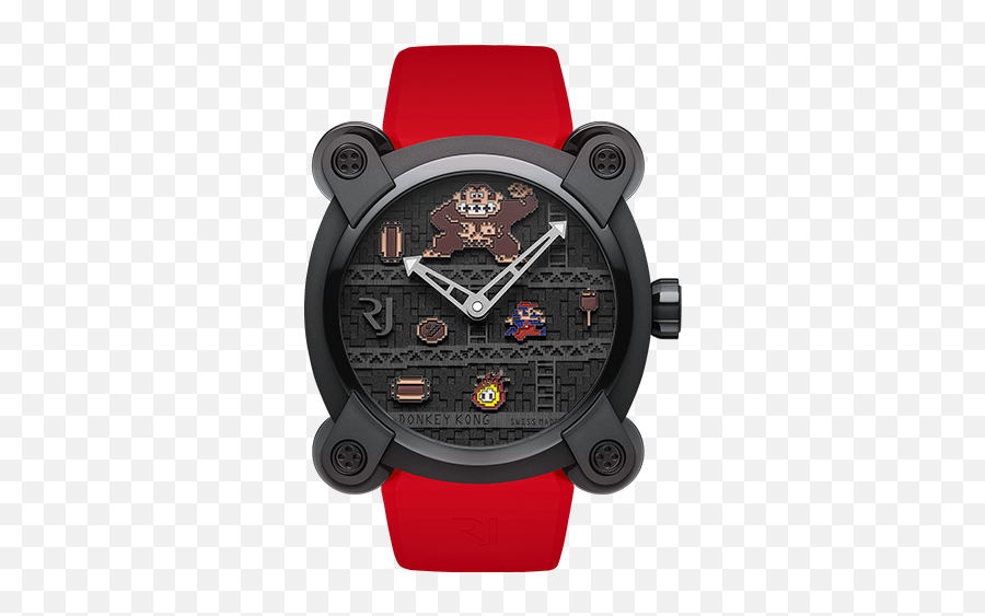 Rj - Moon Invader Donkey Kong 46mm Romain Jerome Donkey Kong Png,Donkey Kong Transparent