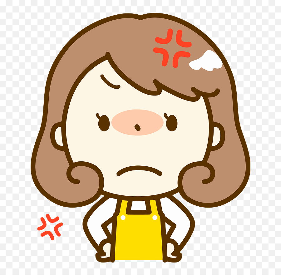 Melissa Woman Is Angry Clipart Free Download Transparent - Illustration Png,Angry Transparent