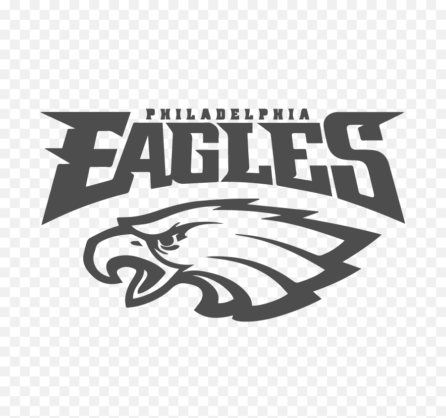 Eagles Organization To Further Develop - Philadelphia Eagles Logo Black And White Png,Philadelphia Eagles Logo Image