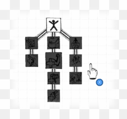 Drawngeon Dungeons Of Ink And Paper - Gamepad Stickcursor Vertical Png,X Button Png