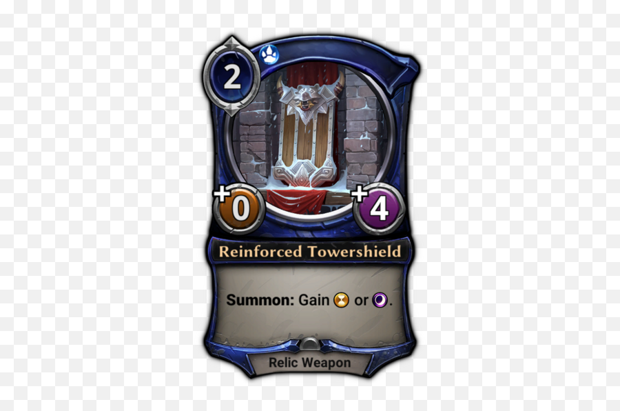 Reinforced Tower Shield - Solid Png,Tower Shield Icon