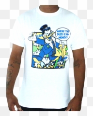 Scrooge Mcduck Mack Graphic T - Supervillain png