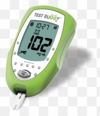 Test Buddy Glucose Meter - Healthy Tracks For Pets Sphygmomanometer png