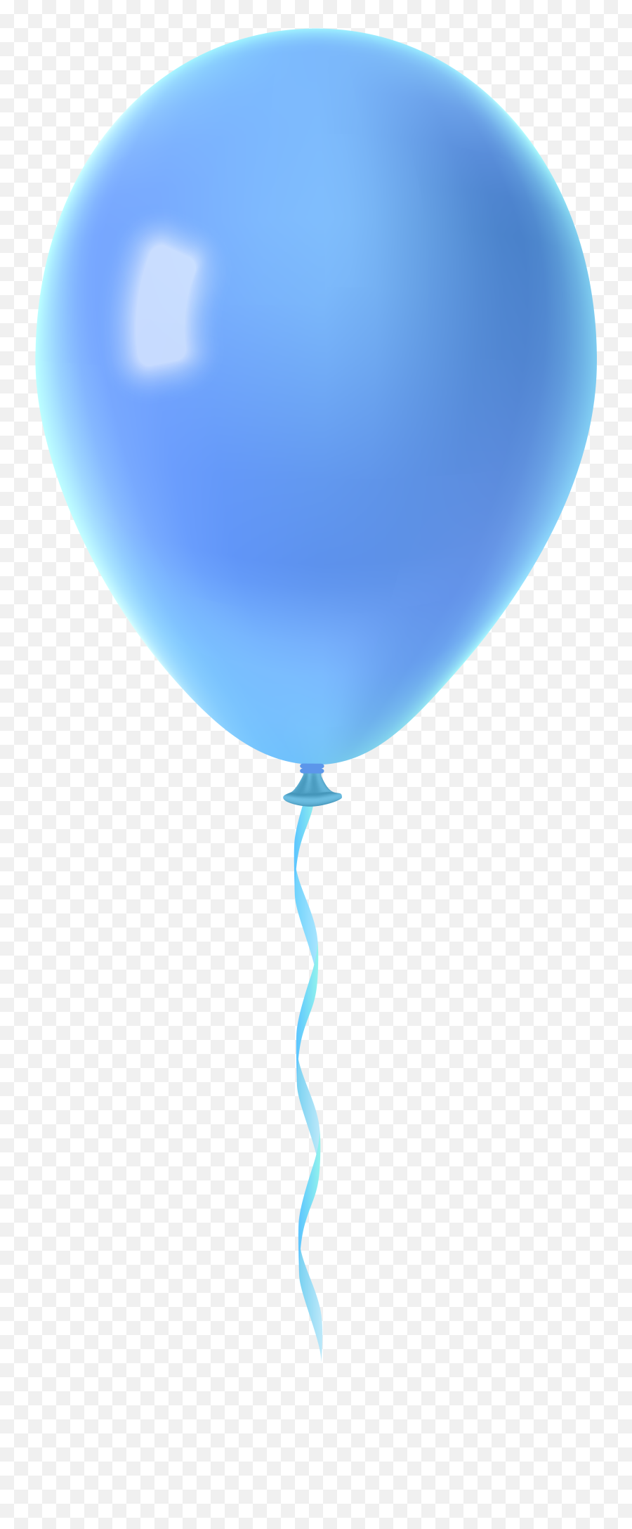 Transparent Background Blue Balloon Clipart - Blue Balloon Clipart Png,Balloons Transparent