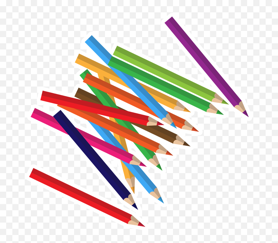 Download Hd Clip Art Free Stock Crayons - Colour Pencil Png,Crayons Png