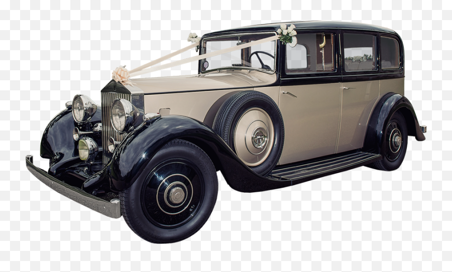 Rolls Royce Wedding Cars - Newly Restored Vintage Wedding Old Rolls Royce Full Png,Classic Car Png