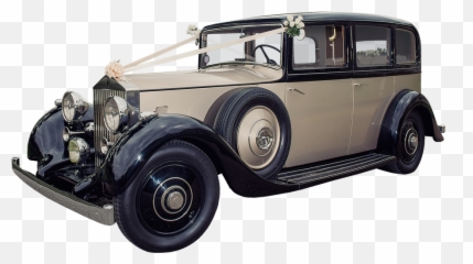 Rolls Royce Wedding Cars - Newly Restored Vintage Wedding Old Rolls Royce Full Png,Classic Car Png