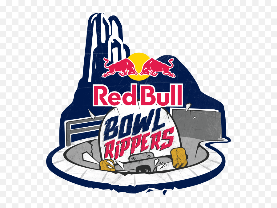 Skateboard Red Bull Bowl Rippers Logo Png,Redbull Icon free