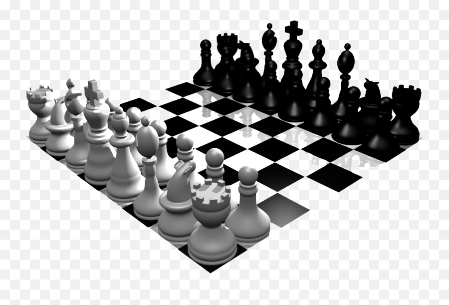 Chess Clipart Png - Chess Clipart Black And White,Chess Png