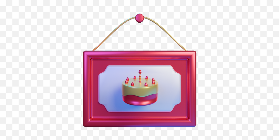 Birthday Cake Icon - Download In Colored Outline Style Cake Decorating Supply Png,Emoji Cake Icon