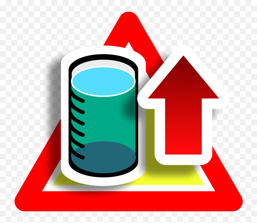 Warning High Level Icon - Openclipart Cylinder Png,Level Icon