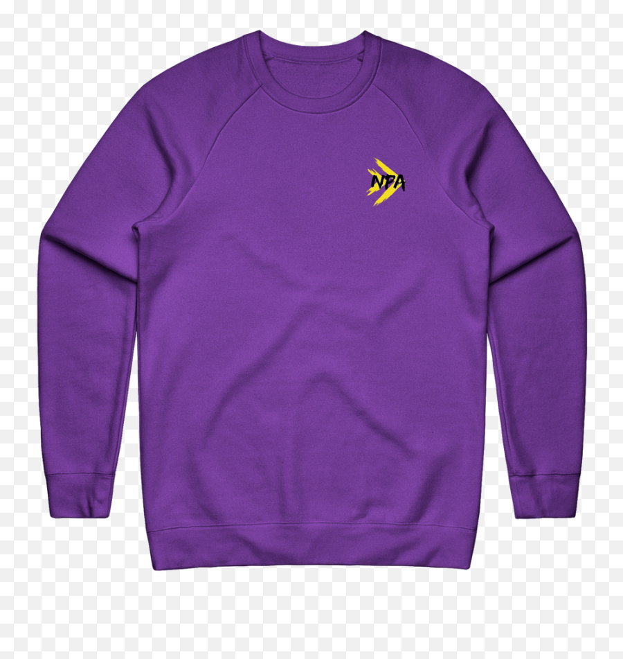 Npa Icon Crewneck - Purple Long Sleeve Png,Esports Icon