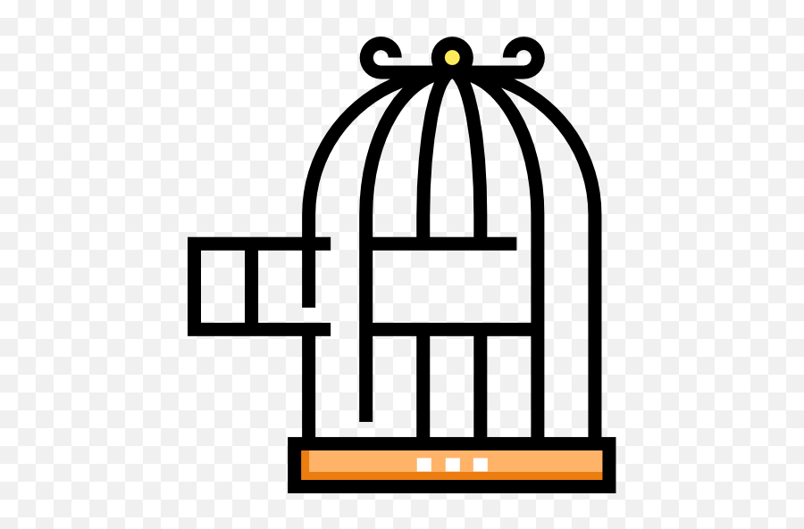 Bird Cage - Free Animals Icons Bird Cage Icons Transparent Png,Cage Transparent