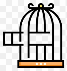 Bird Cage - Free Animals Icons Bird Cage Icons Transparent Png,Cage Transparent