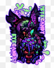 Candy Gore Pastel Goth Slime Vaporwave Sivis - Furry png
