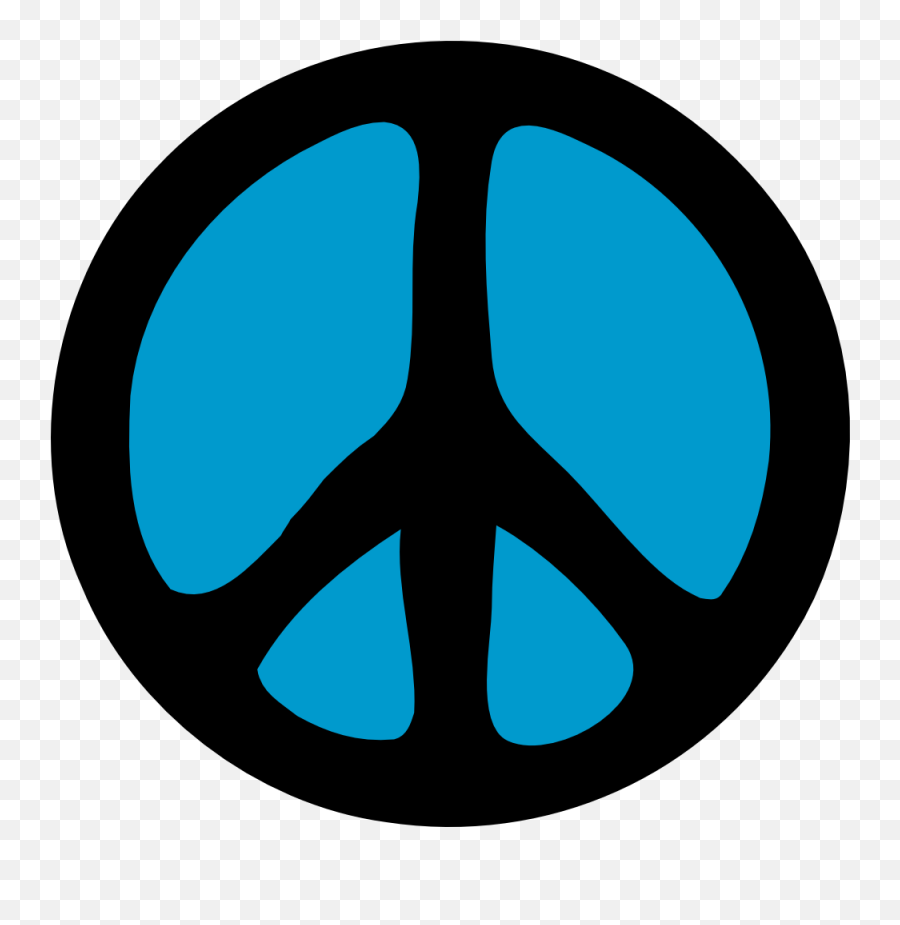 Black And Blue Peace Symbol Free Image Download - Bougainvillea Park Png,Peaceful Icon