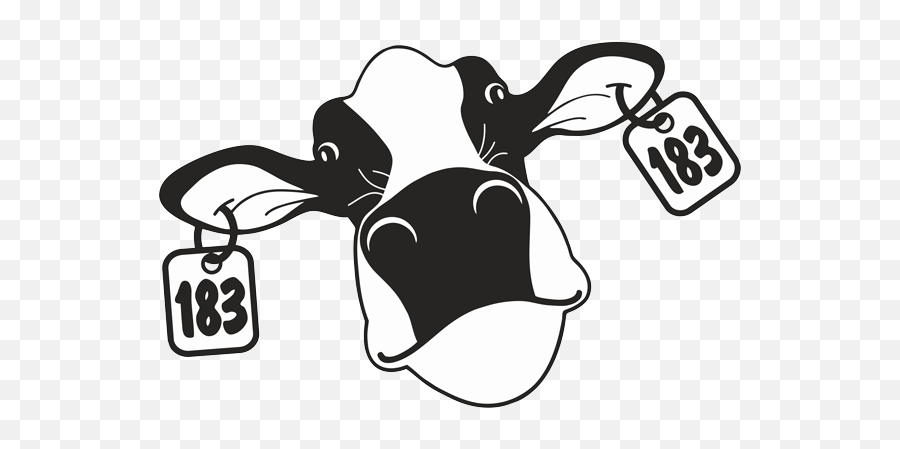 Logo - Dairy Cow Logo Full Size Png Download Seekpng Cow And Dairy Logo,Cow Logo