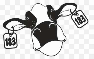Logo - Dairy Cow Logo Full Size Png Download Seekpng Cow And Dairy Logo,Cow Logo