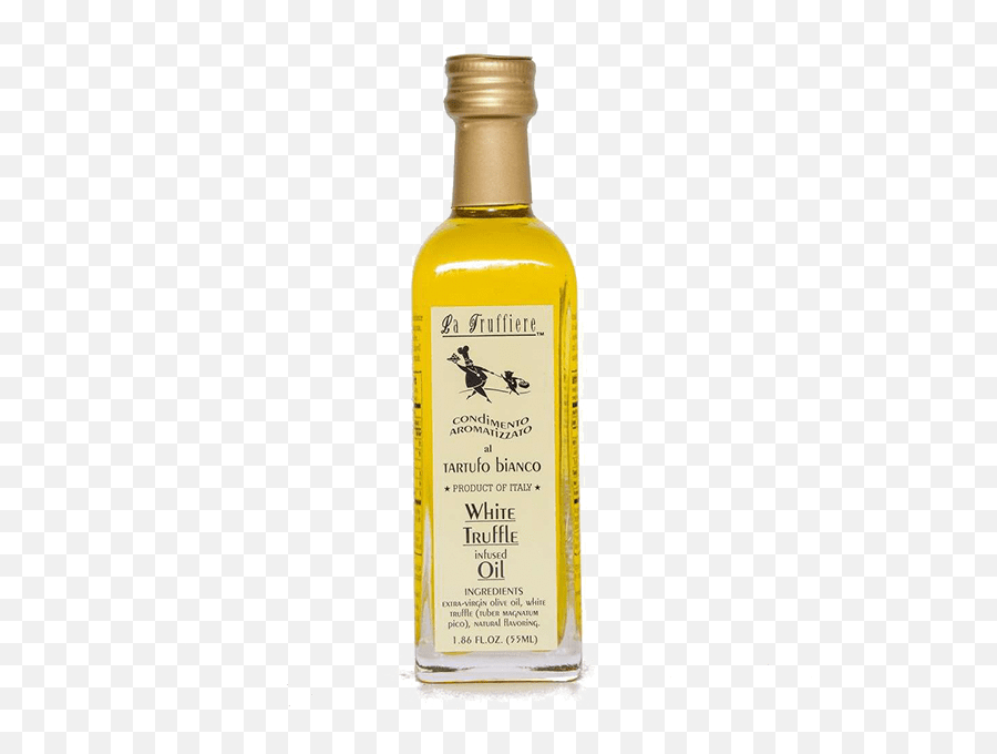 Truffle Oil White - Glass Bottle Png,Oil Png