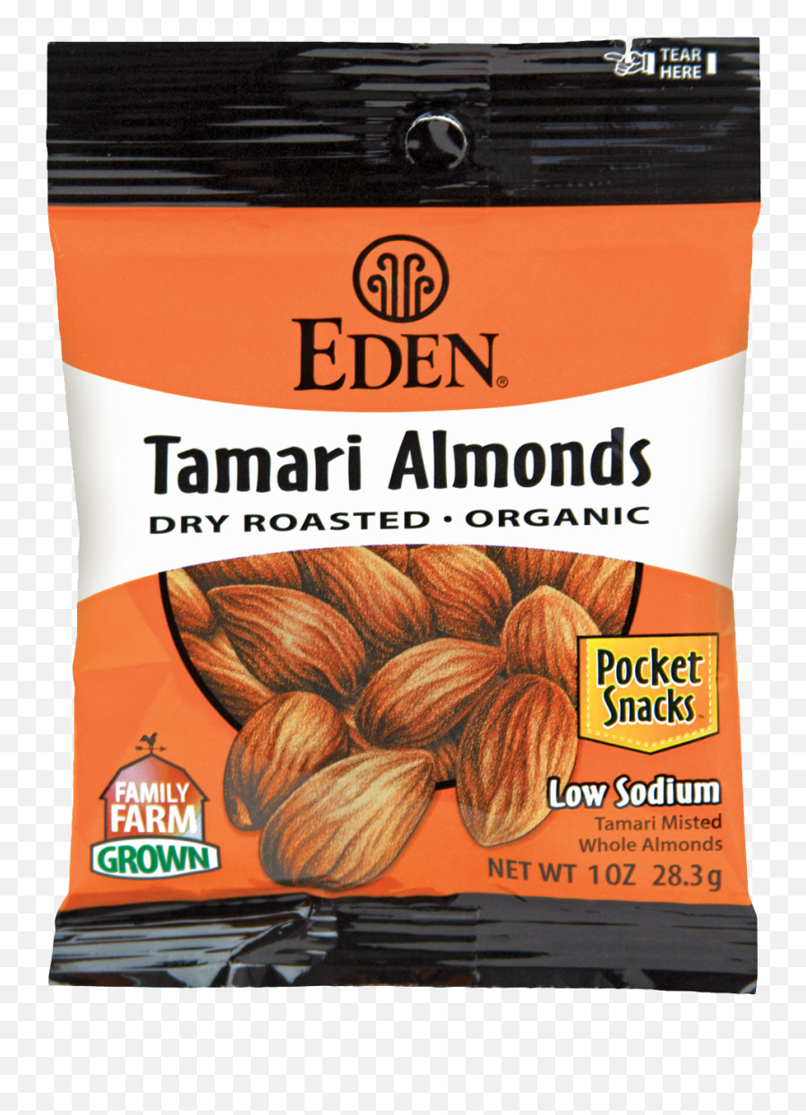 Eden Tamari Almonds - Berkshire Natural Eden Organic Png,Almonds Png