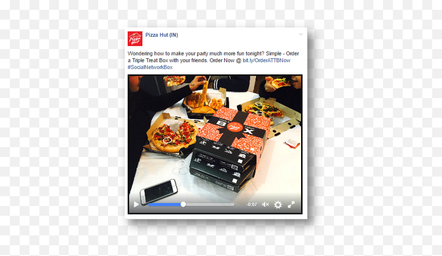 How Pizza Hutu0027s Social Network Box Garnered 15 Million - Pizza Hut Social Network Box Png,Pizza Hut Png