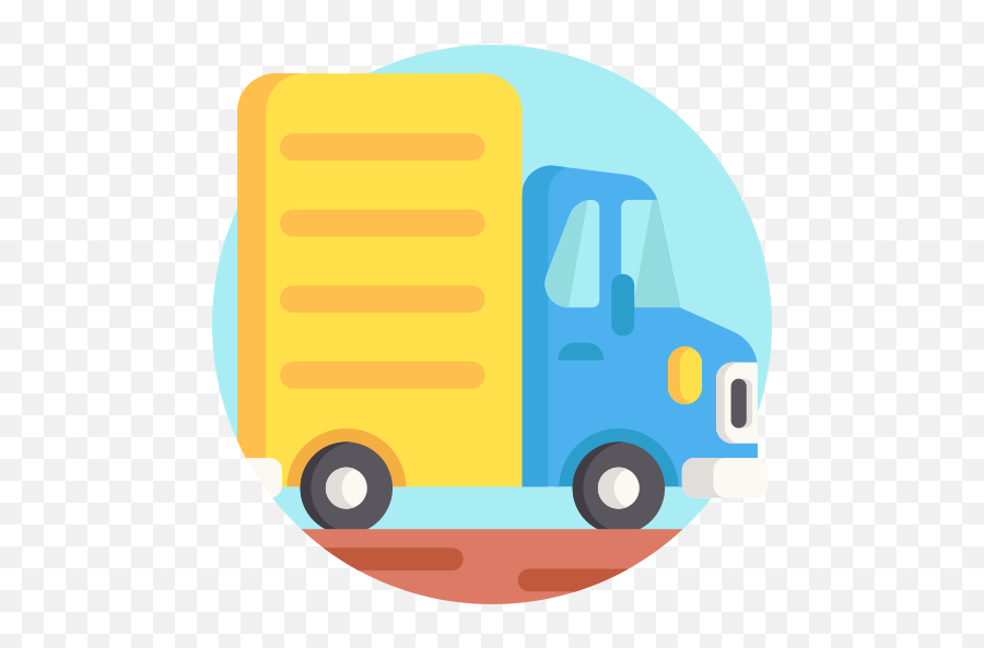 Truck - Free Shipping And Delivery Icons Commercial Vehicle Png,Free Shipping Truck Icon