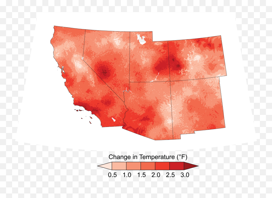 Southwest - Fourth National Climate Assessment Temperature Projection In Las Vegas City Png,Footjoy Icon 52016