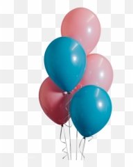 Balloon Birthday Cake Party Gift - Transparent Balloons Balloon Png,3d Birthday Cake Icon Png