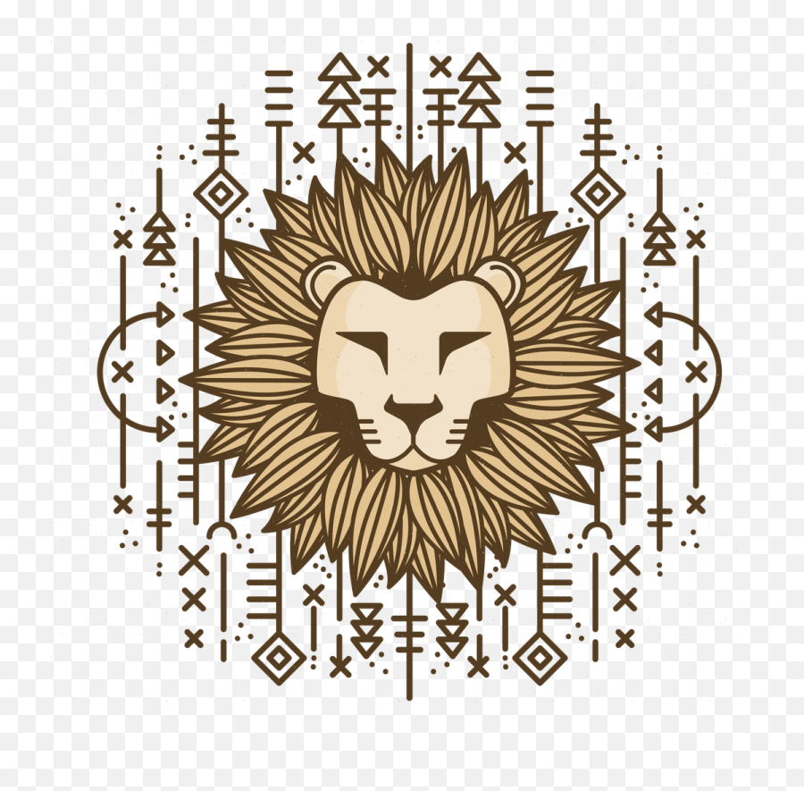 Lion Head - Poster Png,Lion Head Logo
