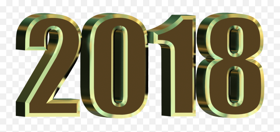 Happy New Year 2018 Text Png - Graphic Design,New Year 2018 Png