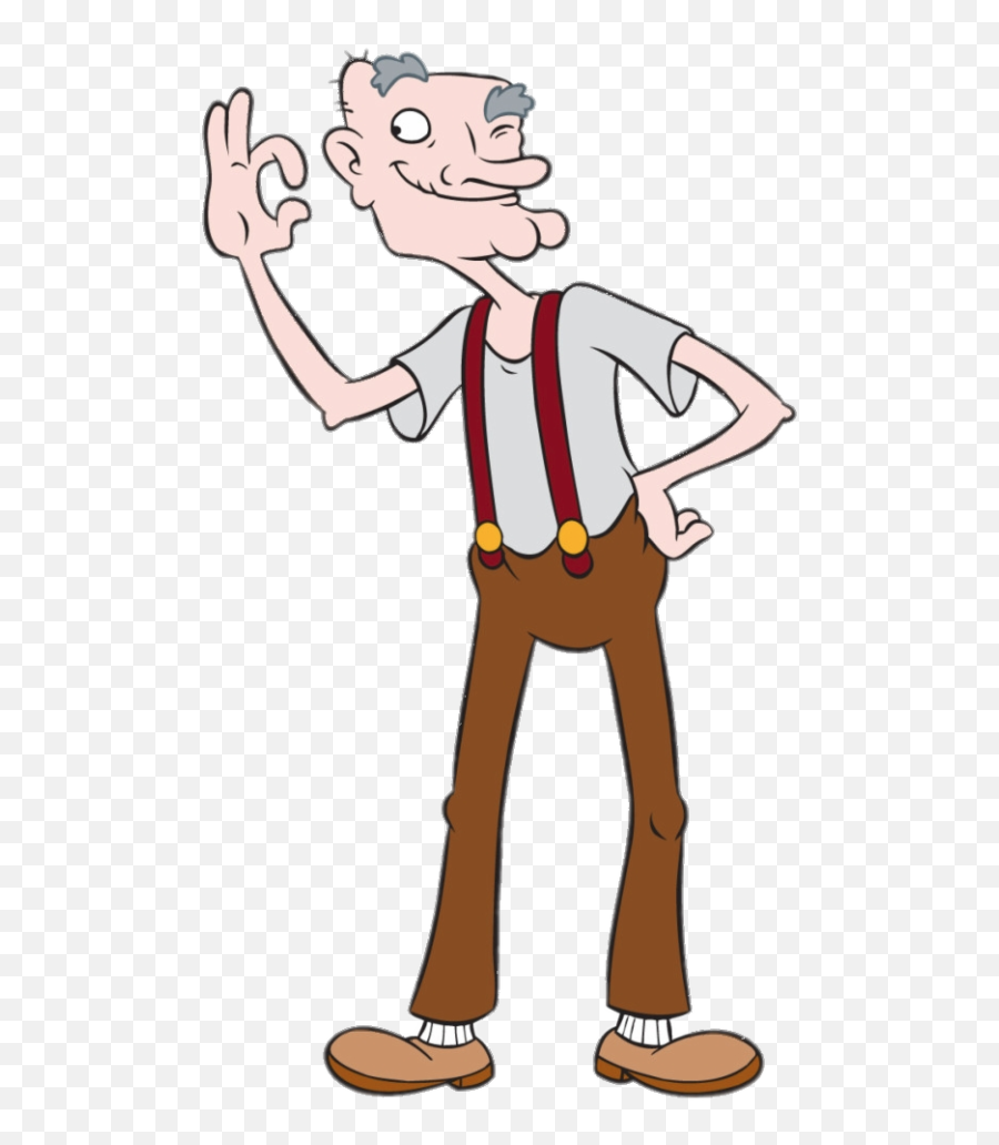 Hey Arnold Grandpa Phil Png Image