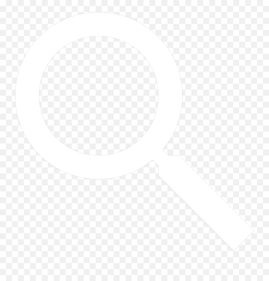 White Magnifying Glass Icon Png - Transparent White Magnifying Glass Icon Png,Magnifying Glass Icon Png