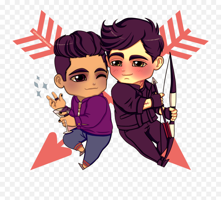 Download From Littleartbot - City Of Bones Alec X Magnus Png,Bane Png