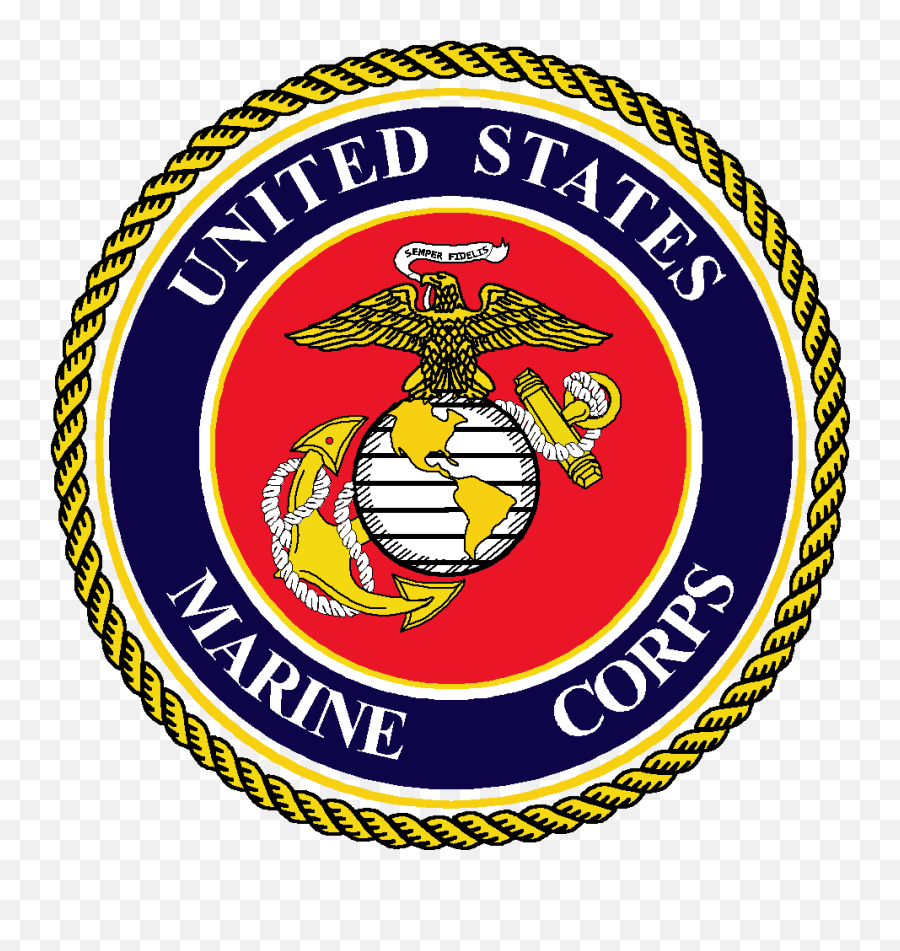 Marine Corps Logo Png 1 Image - United States Marine Seal,Blackhawks Logo Png