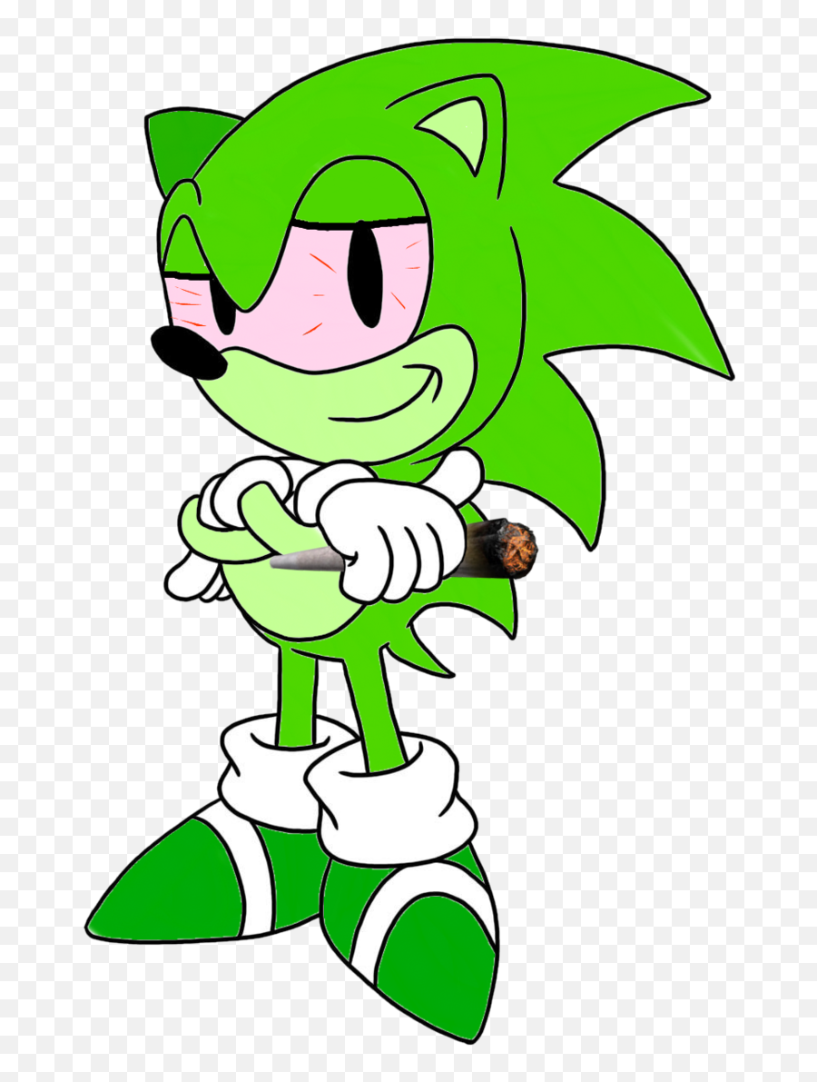 Blunt Png Mlg - Sonic The Hedgehog Decal Clipart Full Size Easy How To Draw Classic Sonic,Blunt Transparent Background