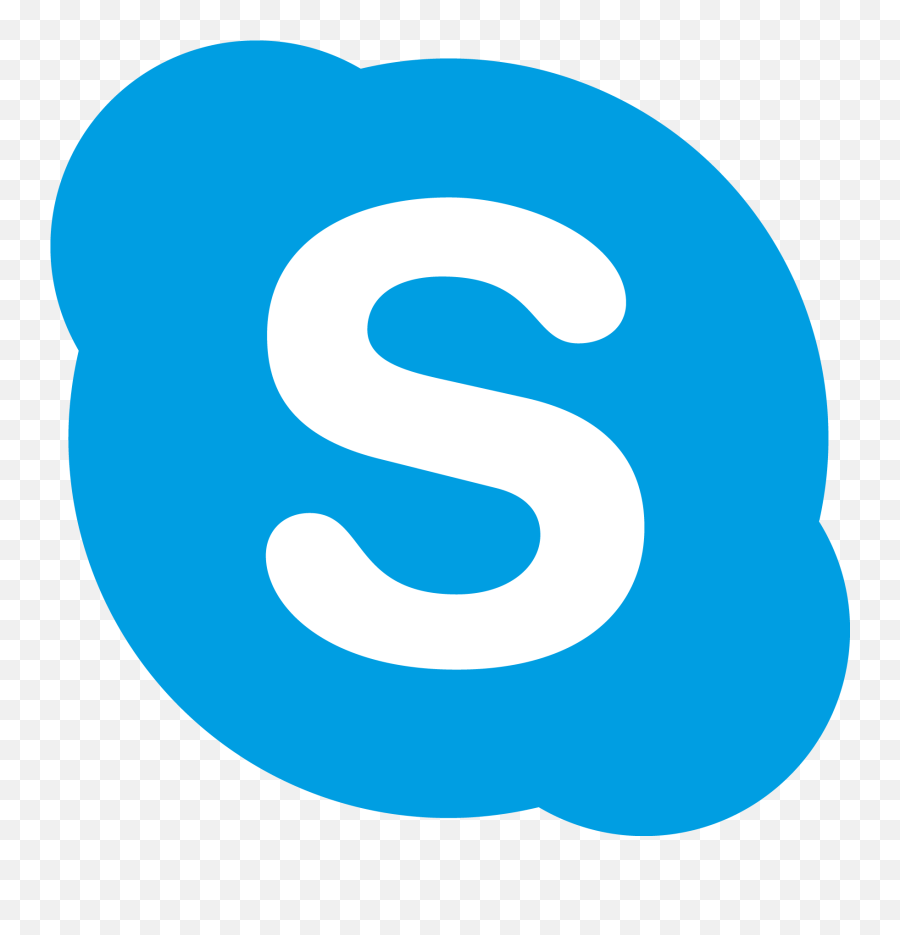 Skype Logo Transparent Png Icon - 2 With Blue Circle,Skype Logo Png