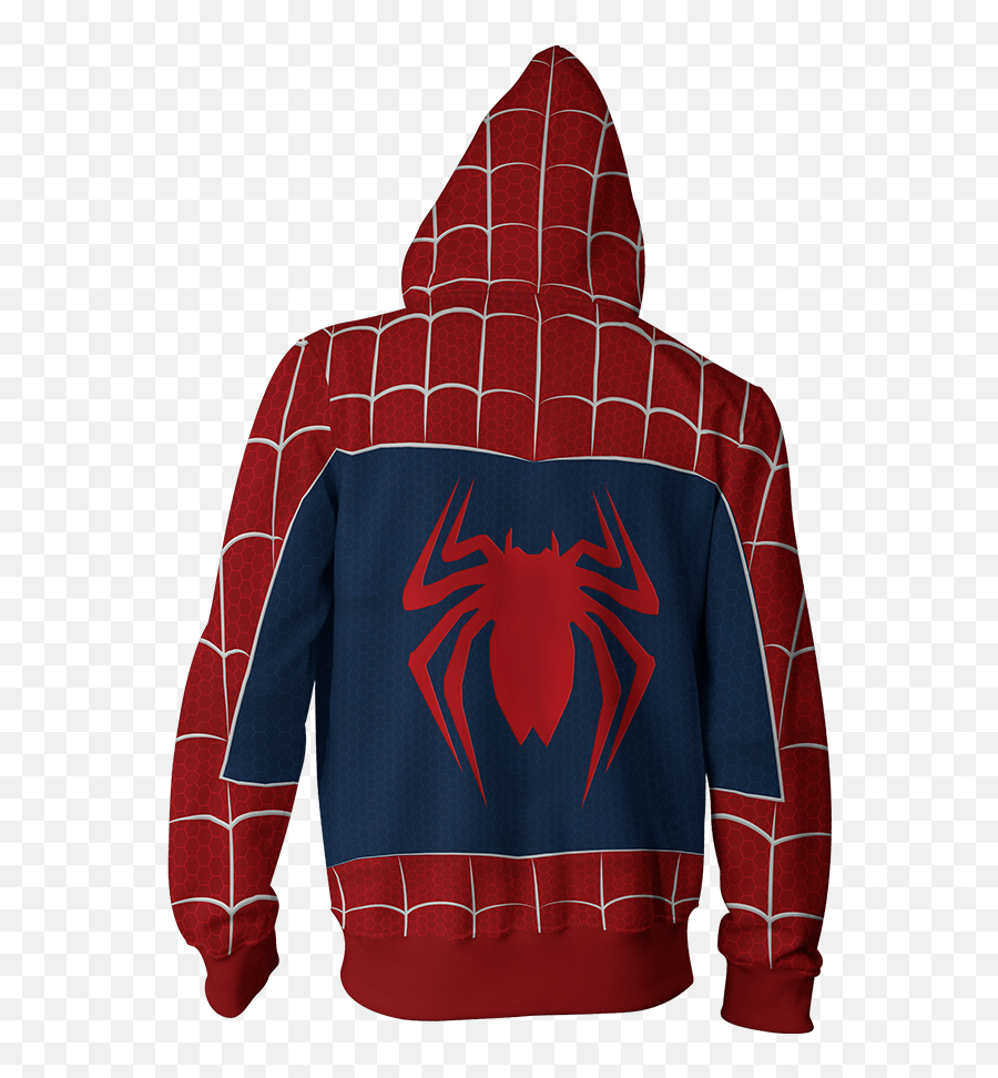Spider - Man Ps4 Suit Tobey Maguire Sam Raimi 2002 Movie Cosplay Zip Up  Hoodie Jacket Ravenclaw Quidditch Jacket Png,Spiderman Ps4 Png - free  transparent png images 