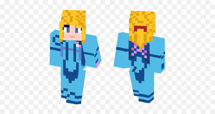 Download Zero Suit Samus Minecraft Skin For Free - Ninja Girl Minecraft Skin Png,Zero Suit Samus Png