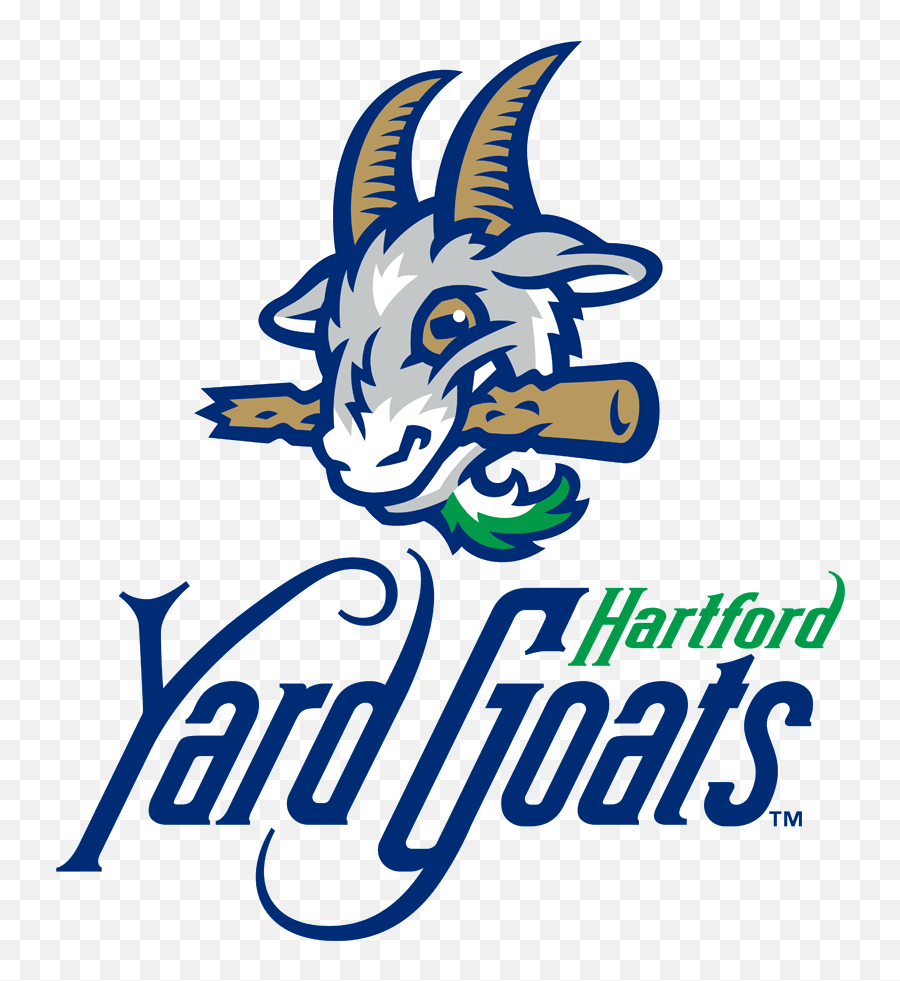 Goat Logo Minor League Baseball - Hartford Yard Goats Logo Png,Cigna Logo Png