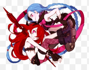 Stacia And Jinx - Album On Imgur Lol Pixiv Png,Jinx Png