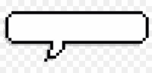 Download Tumblr Text Bubble Png - Pixel Speech