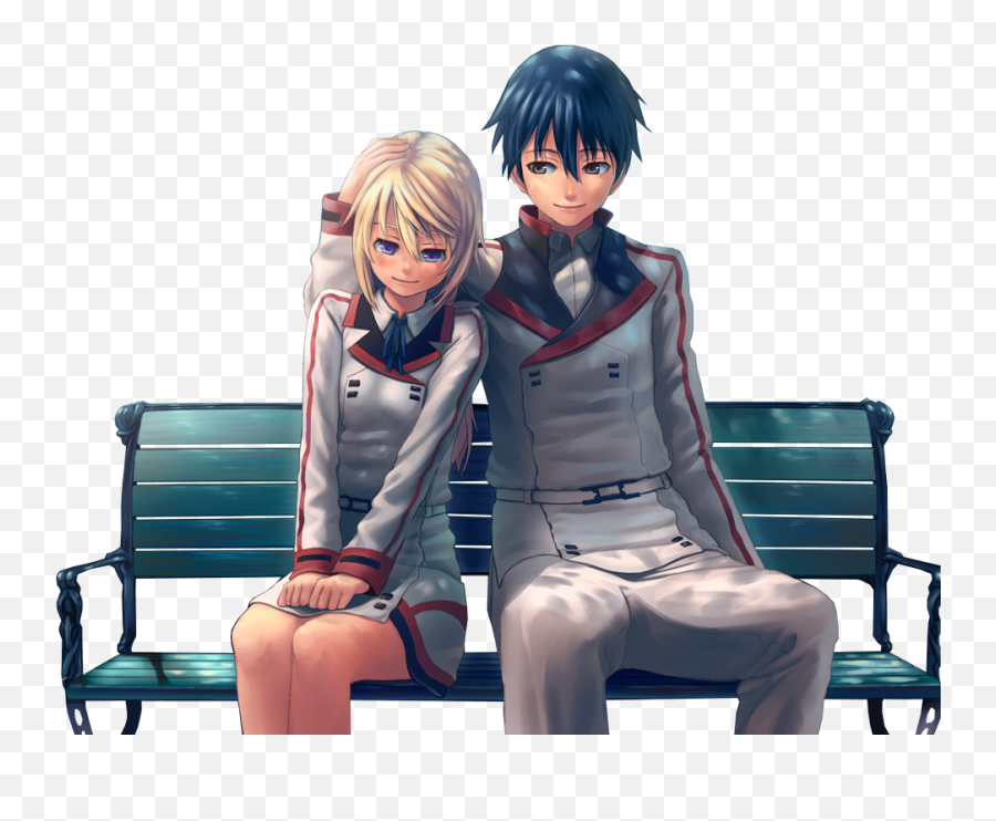 Couple Anime Png 4 Image - Infinite Stratos Charlotte Ichika,Anime Couple Transparent