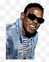 Kendrick Lamar Cartoon Png Image - Kendrick Lamar Hd Cartoon,Kendrick Lamar Png
