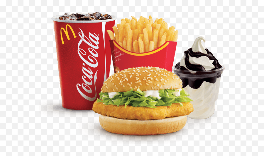 Hamburger Clipart Burger Mcdonalds - Mcdonalds Cheeseburger And Chicken Nuggets Png,Mcdonalds Transparent