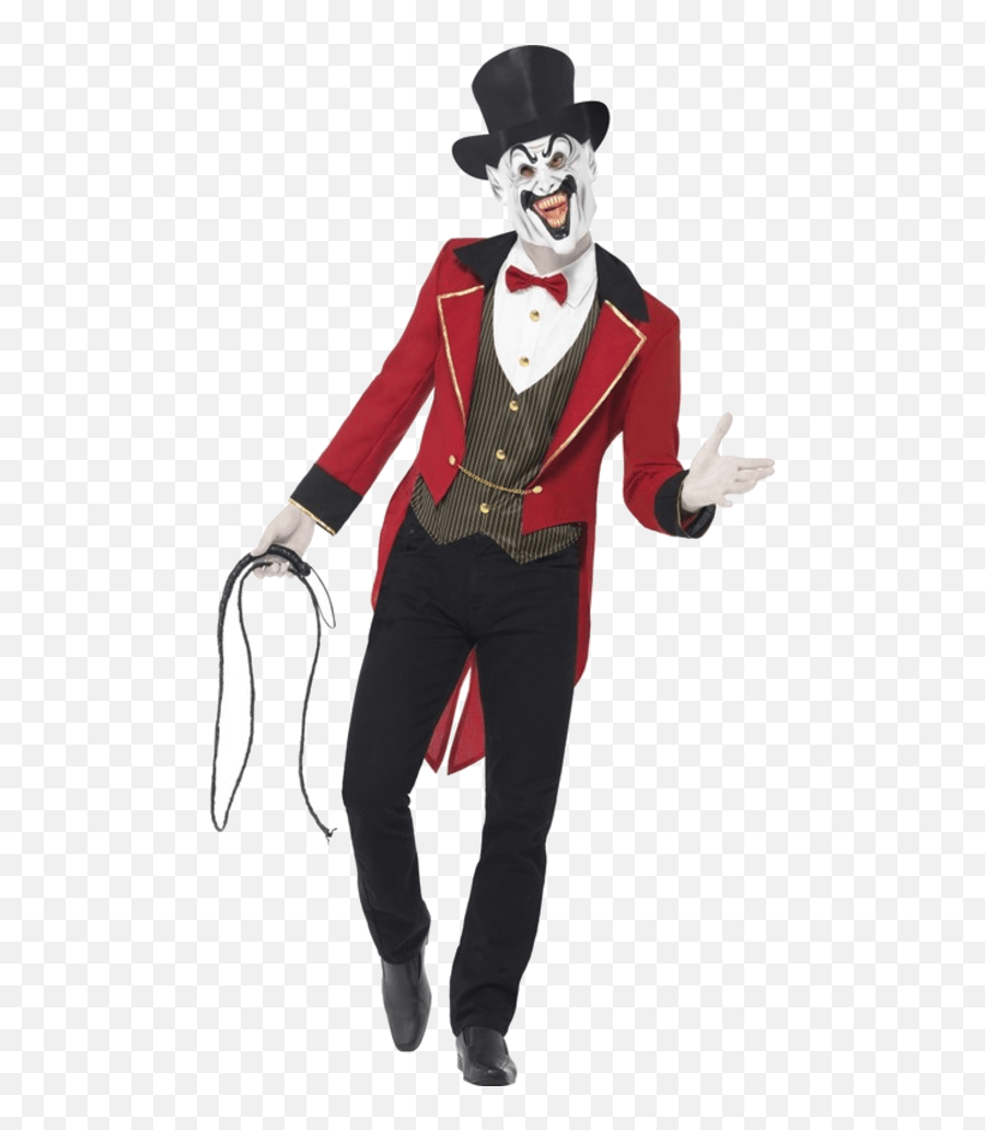 Adult Sinister Ringmaster Costume - Halloween Ringmaster Costume Png,Ringmaster Png